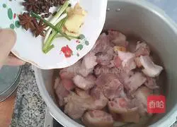 Spicy pig trotters Practice illustration 4