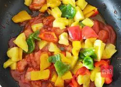 Illustration of how to make pineapple sweet and sour pork 16