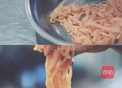 Illustration of how to make fried shredded chicken 7