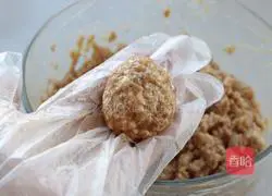 Illustration of how to make pan-fried lotus root cake 8