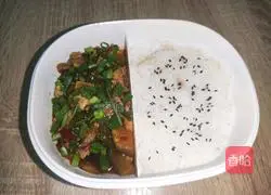 Illustration of how to make super delicious minced meat and eggplant pot lunch 11