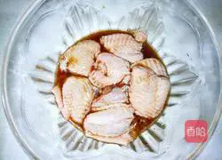 Illustration of how to make boneless chicken wings wrapped with vegetables 2