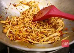 Illustration of how to make fish-flavored king oyster mushroom 5