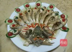 Illustration of how to make braised fish with a side mouth 3