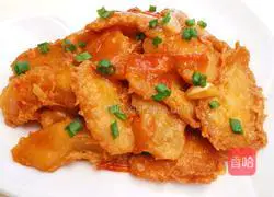 Sweet and Sour Basa Fish Illustration of Liu's practice 1