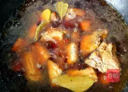 Illustration of how to make corn-roasted pork ribs 12