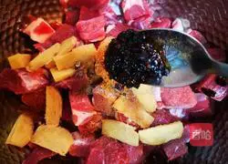 Oven Lamb Leg Meat cooking illustration 10