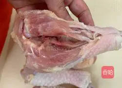Illustration of how to make saliva chicken 2