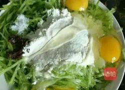 Illustration of how to bake green radish 2