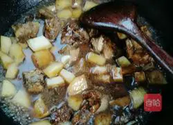 Potato-roasted pork ribs Practice illustration 13