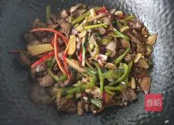 Illustration of how to stir-fry pigeon liver 9