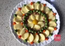 Illustration of how to make hibiscus tofu 5