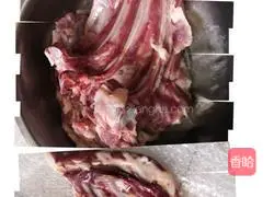 Illustration of grilled lamb chops 2