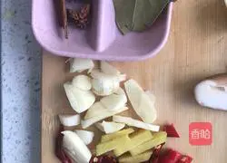 Illustration of the home version of chicken stew 1