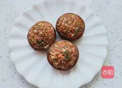 Illustration of how to make meat stuffed with mushrooms 5