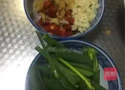 Illustration of Braised Fish with Pickled Peppers 1