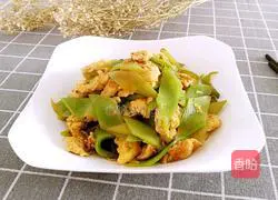 Illustration of how to make scrambled eggs with lettuce 8