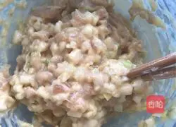 Illustration of braised lion head 2