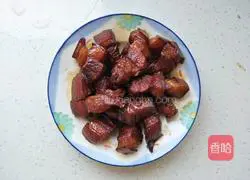 Illustration of how to make braised pork 6