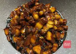 Illustration of how to make braised pork 10