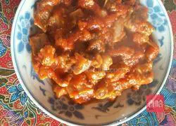 Illustration of how to make tomato beef brisket 3