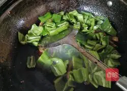 Illustration of how to make fried tripe with green pepper 7