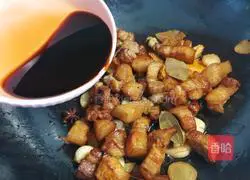 #Hebei cuisine#Pork stewed vermicelli recipe illustration 12