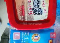 Illustration of Korean cheese rice cake hot pot recipe 1