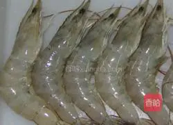 Illustration of how to make salted prawns 1