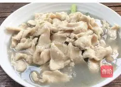 Illustration of how to make boiled chicken slices 9