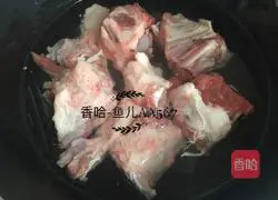 Illustration of making sauce bone stick 2