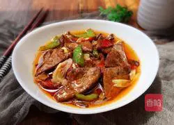 Illustration of how to make sweet and sour pork liver 11