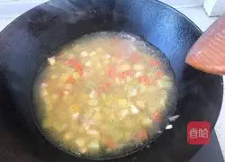 Illustration of how to make curry chicken and potatoes 5