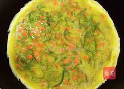 Cheese Wakame Thick Egg Omelette (5 Minutes Quick Meal) Recipe Illustration 10