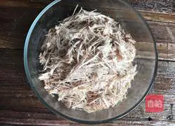 Illustration of homemade meat floss 9