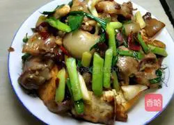 Illustration of how to make fried meat with tofu 13