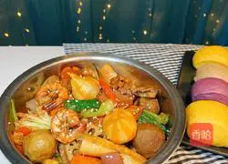 Illustration of how to make spicy hot pot without hot pot base (suitable for people who don't like spicy food) 13