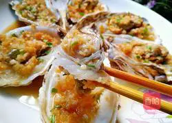 Illustration of how to make garlic oysters 17