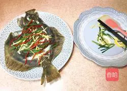 Illustration of lemon turbot fish recipe 13