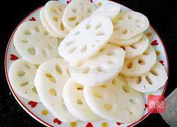 Illustration of how to make fried lotus root boxes 6