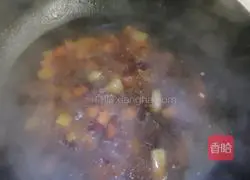 Illustration of how to make beef brisket noodles (edamame) 3