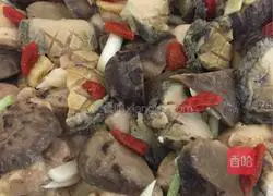 Steamed Mushrooms and Abalone Illustration of how to make slider chicken 11