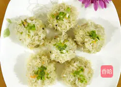 Illustration of making glutinous rice balls 13