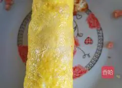 Egg and ham roll Illustration of how to do it 8