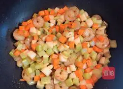 Illustration of how to make shrimp sandwich 11