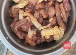 Illustration of how to make fried rice and beans 4