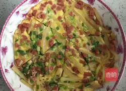 Illustration of how to make potato shredded egg pancakes (quick breakfast) 7
