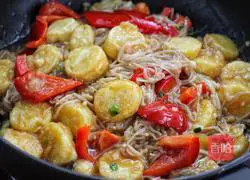 Illustration of how to cook Japanese tofu with enoki mushrooms 12