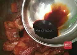 Illustration of making sauced pork ribs 5