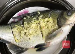Illustration of how to make steamed bream 5